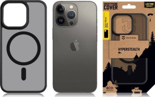 Dėklas Tactical Magforce Hyperstealth Dangtelis, Skirtas Iphone 13 Pro Asphalt