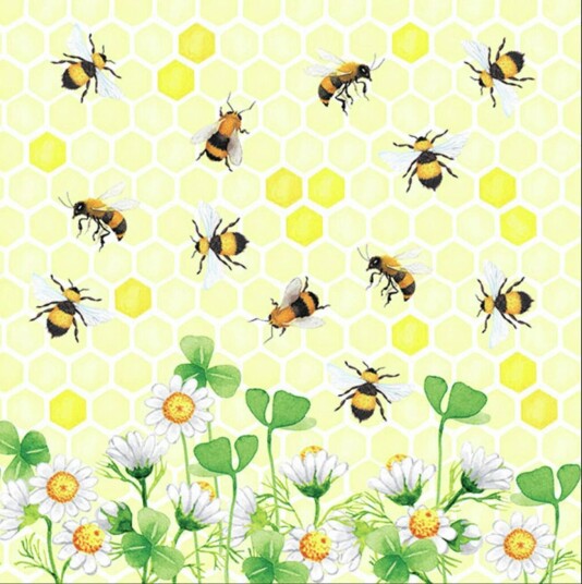 Bees Joy lunsj servietter