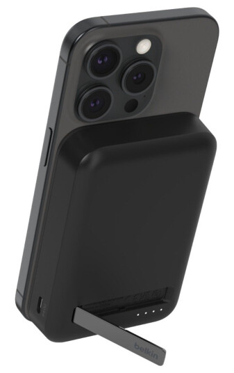 Belkin 10000mAh Magnetisk Power Bank med Qi2 15W - Svart