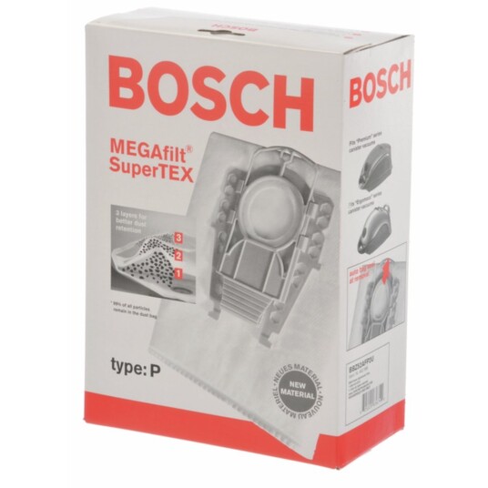 Bsh Støvsugerposer TYP P BBZ52AFP2U syntetfiber 5st+ Mikrofilter 462586 Bsh Støvsugerposer TYP P BBZ52AFP2U syntetfiber 5st+ Mikrofilter 462586