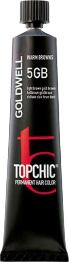 Goldwell Topchic Permanent Hair Color 5GB Light Brown Gold Brown 60 ml Goldwell Topchic Permanent Hair Color 5GB Light Brown Gold Brown 60 ml