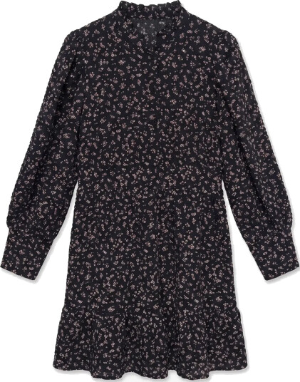 Vero Moda Aware Noelle Long Sleeve High Neck Short Dress Sort M