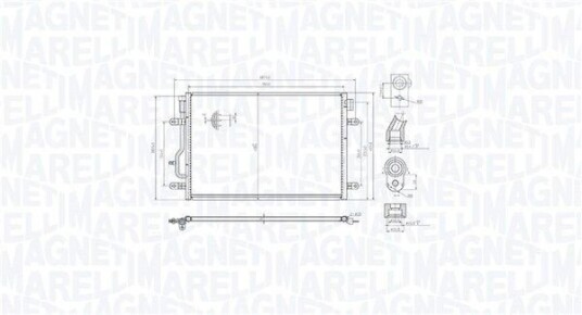 Kondensator MAGNETI MARELLI 350203103300