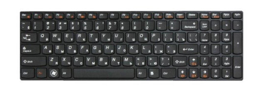 Lenovo 25012444, Tastatur, Spansk, Lenovo, Ideapad G570/G575 Lenovo 25012444, Tastatur, Spansk, Lenovo, Ideapad G570/G575