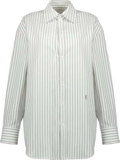 Saint Laurent Dame Bluser & Skjorter Hvit S,