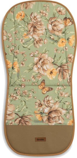 Sensillo Velvet Vogninnlegg 80x40cm Grønn Sensillo Velvet Vogninnlegg 80x40cm Grønn