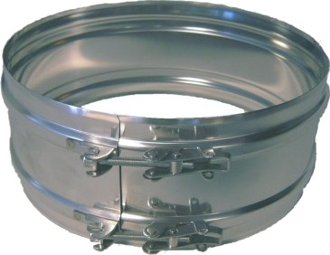 Metalbestos skorstein Ø 230 mm forsterket låsebånd