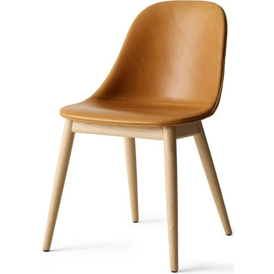 Audo Copenhagen Harbour Sidestol Med Trekk Skinn Dakar Cognac 0250/Eik