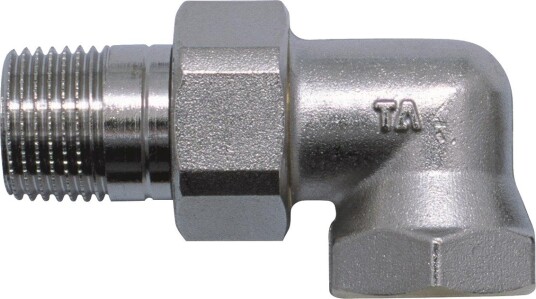 Ta Radiatorkobling 50014110 Vinkel, Forniklet G10 Ta Radiatorkobling 50014110 Vinkel, Forniklet G10