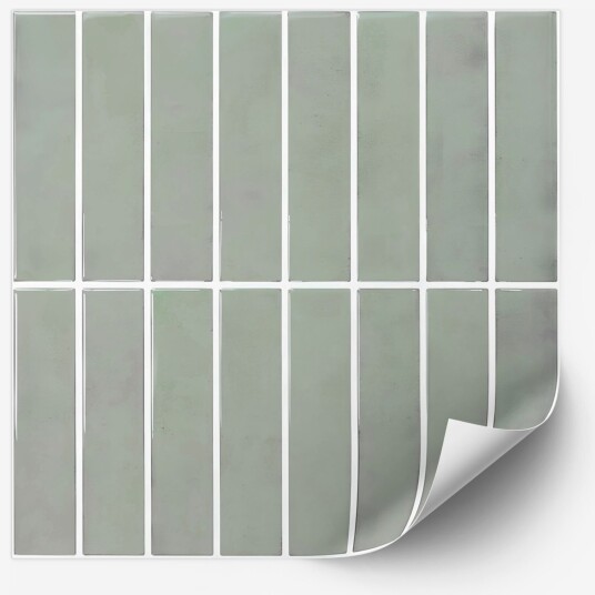 Namly Design Fliseklistremerke Grønt Mosaikkmønster WALLTILES25047