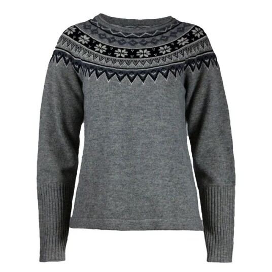 Skhoop Women's Scandinavian Sweater Graphite XS Skhoop Women's Scandinavian Sweater Graphite XS