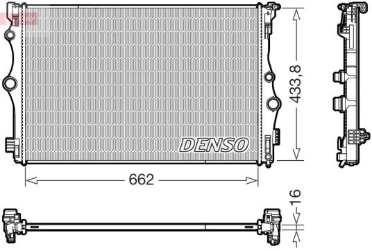 Radiator DENSO DRM17098