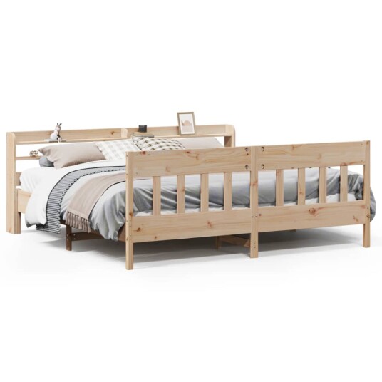 Sengeramme uten madrass 180x200 cm heltre furu 3306996