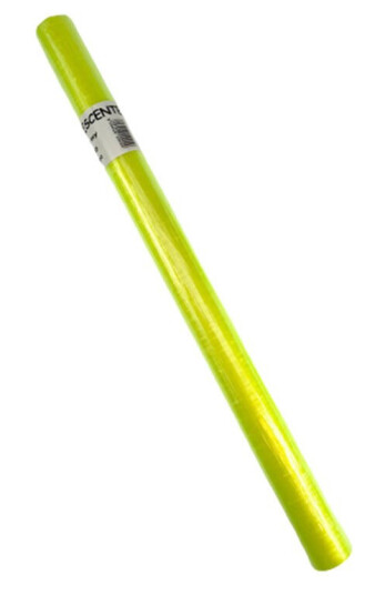Plastbokbind fluoriserende 0,45x2 meter Gul