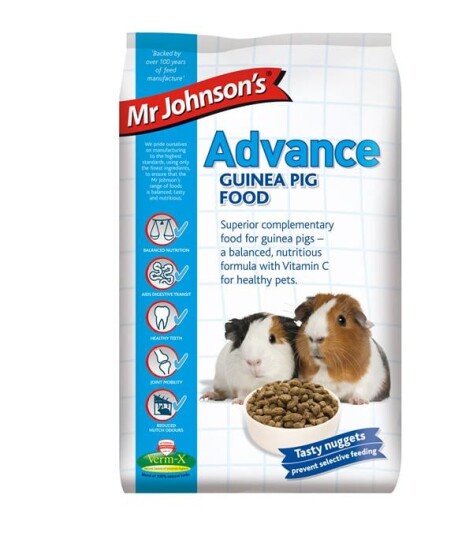 Mr.Johnson Advance Guinea Pig Food 10Kg