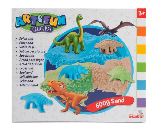 Art&Fun Art & Fun Playsand Set Dinosaurs 106344621 Art&Fun Art & Fun Playsand Set Dinosaurs 106344621