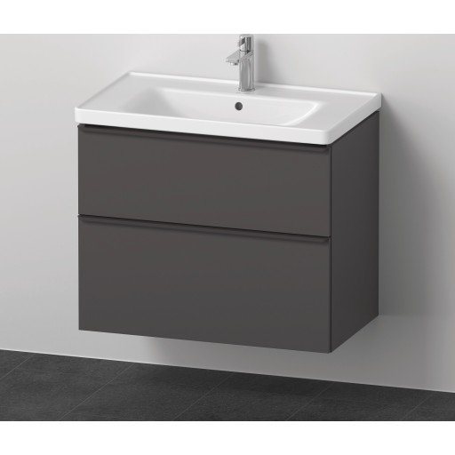Duravit D-Neo Møbelpakke m/2 skuffer 800x480 mm Grafitt matt Duravit D-Neo Møbelpakke m/2 skuffer 800x480 mm Grafitt matt