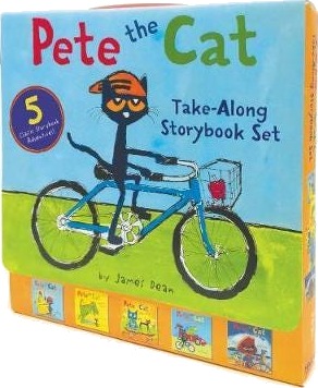 Pete The Cat Take-Along Storybook Set Av James Dean, Kimberly Dean Pete The Cat Take-Along Storybook Set Av James Dean, Kimberly Dean