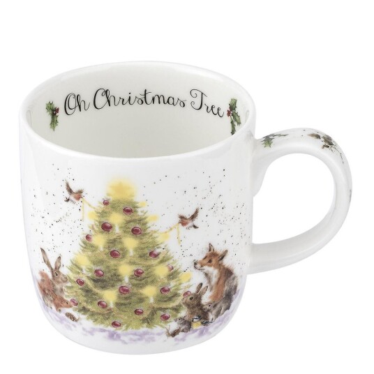 Wrendale Design  Oh Christmas Tree kopp 31 cl