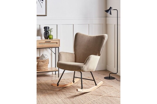 Gyngestol Arset Beige/svart/lyst tre Beige/svart/lyst tre Gyngestol Arset Beige/svart/lyst tre Beige/svart/lyst tre