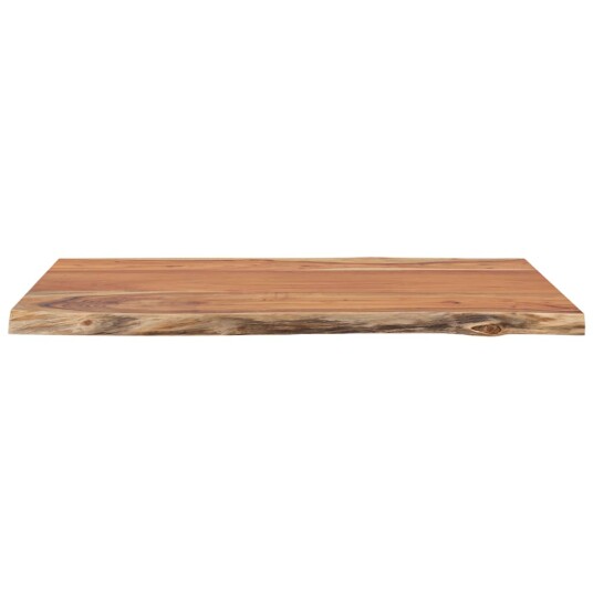 Sidebord 50x40x2,5 cm heltre akasie naturlig kant 8721012093348