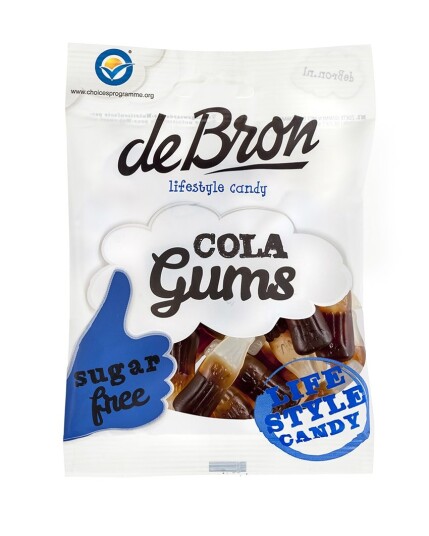 DeBron Sugarfree Cola Gums 100g DeBron Sugarfree Cola Gums 100g