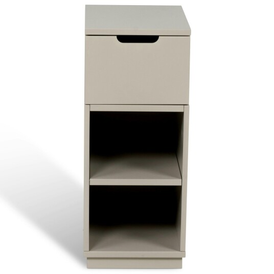 Mavis Aoko Bedside Table High 1 Drawer White Nattbord Hvit 1 Skuffer Mavis Aoko Bedside Table High 1 Drawer White Nattbord Hvit 1 Skuffer