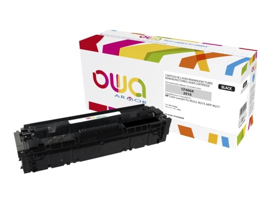 Owa - Svart - Kompatibel - Gjenfabrikert - Tonerpatron Alternativ For: Hp 201A - For Hp Color Laserjet Pro M252dn M252dw M252n Mfp M277c6 Mfp M277dw Mfp M277n