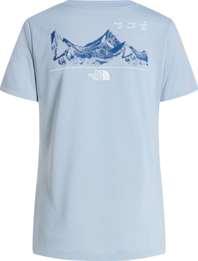 THE NORTH FACE Foundation Mount T skjorte Dame Blå XS