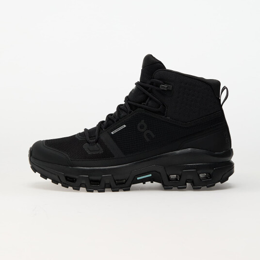 On Women"s Cloudrock Mid Waterproof Black/Black 38 On Women"s Cloudrock Mid Waterproof Black/Black 38