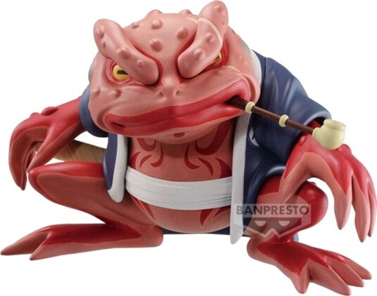 Northix Naruto Shippuden Gamabunta figur 10 cm myk vinyl samleobjekt