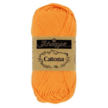 Scheepjes Catona Garn 411 Sweet Orange - 10g