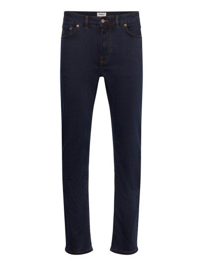 Morris James Satin Jeans - Navy - 32 x 34