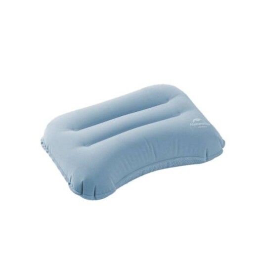 Naturehike TPU Oppblåsbar Pute i Blå Med Suede