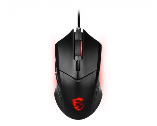 MSI Clutch GM08 Gamingmus 6 knapper 4200 DPI USB 2.0 Svart