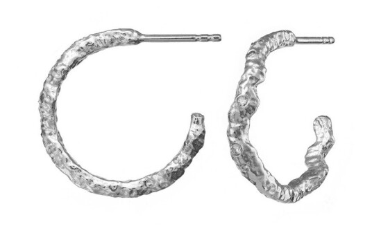 Maanesten Jannie Grande Øredobber Sølv 9787c - Dame - 925 sterling silver