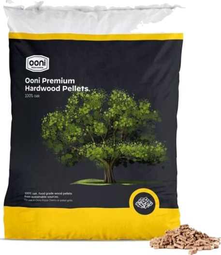 Ooni - Pellets til pizzaovn 10 kg eik Ooni - Pellets til pizzaovn 10 kg eik