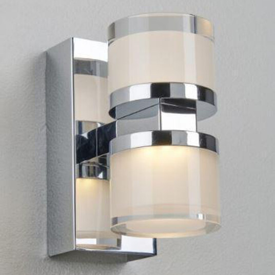 Ms - Belysning Selena vegglampe IP21 2x5W dimbar - Krom Ms - Belysning Selena vegglampe IP21 2x5W dimbar - Krom