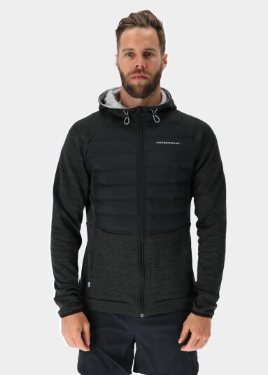 Training Hybrid Jacket Charcoal Melange/Lt Grey Mel M Jakker Training Hybrid Jacket Charcoal Melange/Lt Grey Mel M Jakker