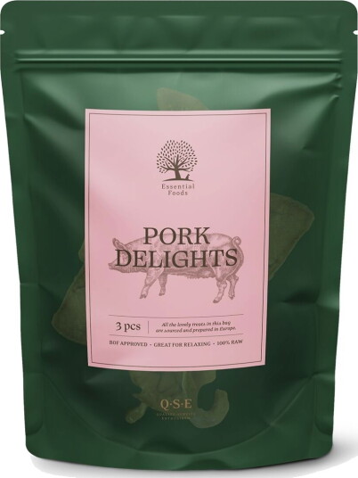 Essential Pork Delights Tørkede Grisører 150 G