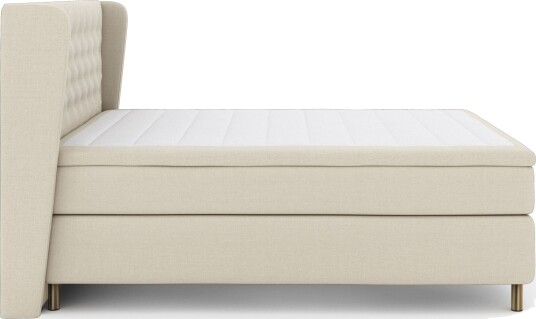 Select No 6 Komplett Sengepakke 180x200 F/M Memory/Pocket - Beige/Kobberben