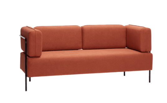 Hübsch sofa Brun 189x78xh81
