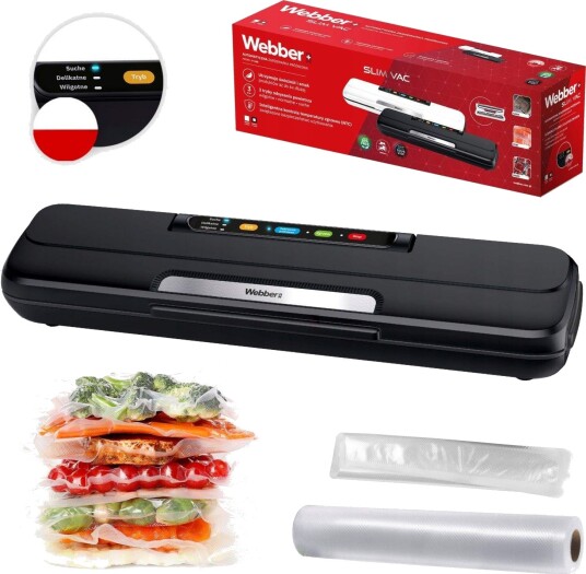 Vakuumpakker 110W – Automatisk, Sous Vide, BPA-fri Vakuumpakker 110W – Automatisk, Sous Vide, BPA-fri