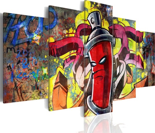 Bilde Angry Spray Can 100x50 Artgeist sp. z o. o.