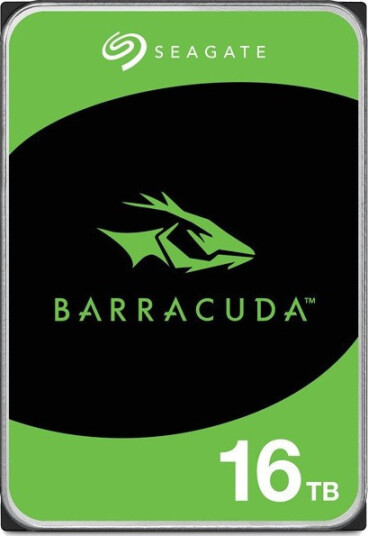 Seagate BarraCuda 16TB 3.5" Harddisk SATA 5400RPM Seagate BarraCuda 16TB 3.5" Harddisk SATA 5400RPM