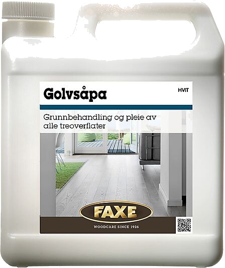 Faxe gulv & panelsåpe 1l hvit Faxe gulv & panelsåpe 1l hvit