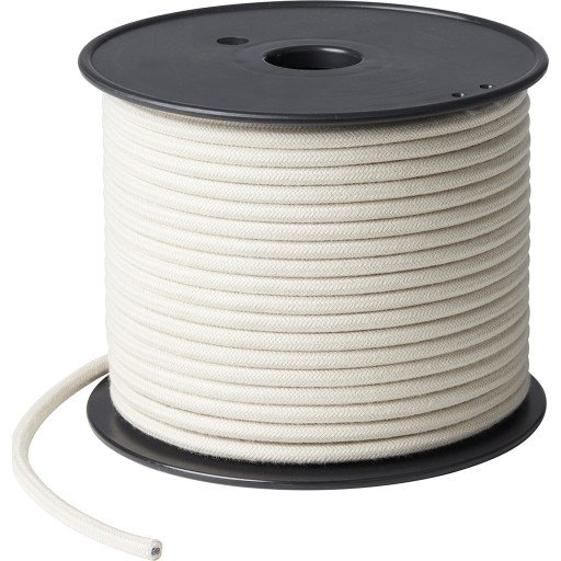 Nielsen Light 50m Beige Stofledning for Lamper Nielsen Light 50m Beige Stofledning for Lamper
