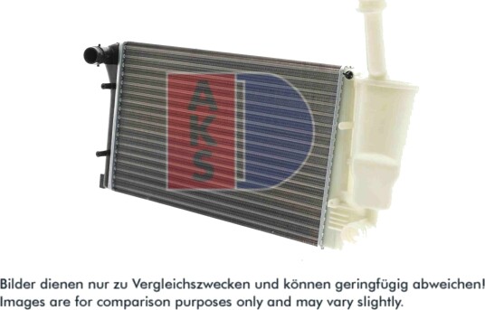 AKS DASIS 080066N Radiator motorkjøling AKS DASIS 080066N Radiator motorkjøling