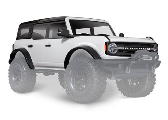 Traxxas 9211L Body Ford Bronco 2021 White Complete