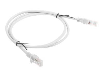 Lanberg Koblingskabel Rj-45 Hann Til Rj-45 Hann 1 M Utp Cat 6 Flertrådet Uten Hindringer Formstøpt Ral 7035 Grå